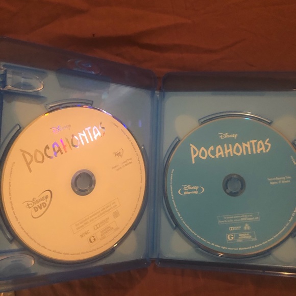 Pocahontas Bluray, DVD and Digital Copy - Picture 3 of 3